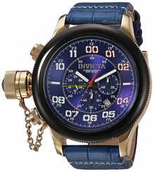Invicta Watches : 22292 Blue Dial Stainless steel Band Men Watch