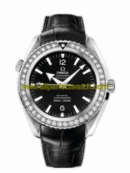 Omega Watches : 222.18.46.20.01.001 Automatic COSC Diamonds Sets Bezel Seamaster Planet Men Watch