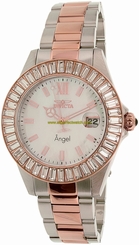 Invicta Watches : 22325 Mother-of-pearl Dial Measures Seconds Women Watch