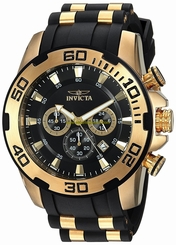 Invicta Watches : 22340 Black Quartz Men Watch