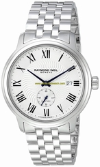 Raymond Weil Watches : 2238-ST-00659 Silver Dial Stainless Steel Band Men Watch