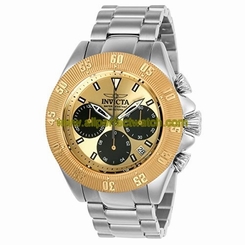Invicta Watches : 22398 Gold Quartz Men Watch