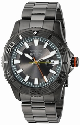 Invicta Watches : 22410 Grey Dial Stainless Steel Band Men Watch