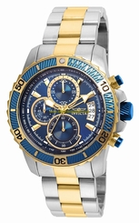 Invicta Watches : 22415 Blue Dial Water Resistance Men Watch