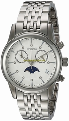 Invicta Watches : 22499 Silver Dial Stainless Steel Band Women Watch