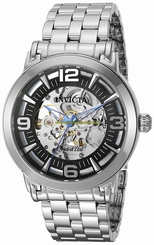Invicta Watches : 22598 Silver Dial Stainless Steel Band Men Watch