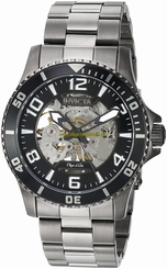 Invicta Watches : 22606 Silver Dial Stainless Steel Men Watch
