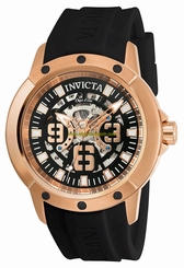 Invicta Watches : 22631 Black Dial Silicone Men Watch