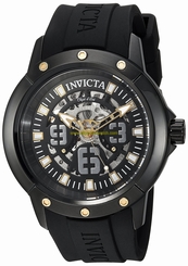 Invicta Watches : 22632 Automatic Black Silicone Men Watch