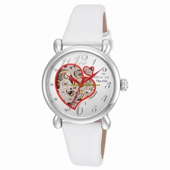 Invicta Watches : 22646 Silver Dial Leather Men Watch
