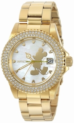 Invicta Watches : 22728 Silver Dial Stainless Steel Women Watch