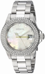 Invicta Watches : 22730 Mother Of Pearl Quartz Women Watch