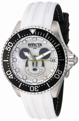 Invicta Watches : 22753 White Dial Silicone Women Watch