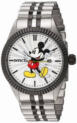 Invicta Watches : 22773 Silver Dial Stainless Steel Band Men Watch