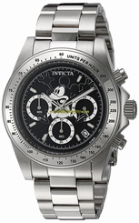 Invicta Watches : 22864 Black Dial Stainless Steel Men Watch
