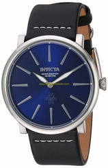 Invicta Watches : 22931 Quartz Analog Black Leather Men Watch