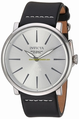 Invicta Watches : 22932 Quartz Analog Black Leather Men Watch