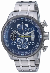 Invicta Watches : 22970 Blue Dial Stainless Steel Band Men Watch