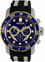 Invicta Watches : 22971 Blue Dial Stainless Steel Band Men Watch