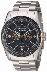 Fake AAA Invicta Watches : 22984 Grey Dial Stainless Steel Band Men Watch Watch