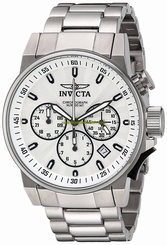 Invicta Watches : 23088 Silver Dial Stainless Steel Band Men Watch