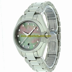 Omega Watches : 231.10.34.20.57.001 Dark Mother Of Pearl Automatic Women Watch