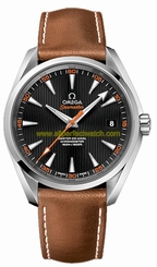Omega Watches : 231.12.42.21.01.002 Automatic Chronometer Date Brown Leather Men Watch
