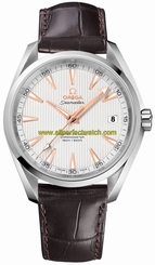 Omega Watches : 231.13.42.21.02.003 Automatic Chronometer Date Brown Leather (41.5mm) Men Watch