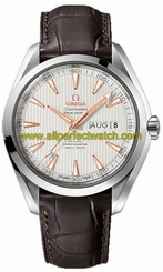 Omega Watches : 231.13.43.22.02.003 Automatic Chronometer Annual Calender Brown Leather Men Watch