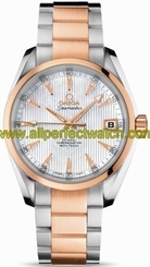 Omega Watches : 231.20.39.21.55.001 Autoamtic COSC Date Mid Size Aqua Terra Men Watch