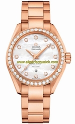Omega Watches : 231.55.34.20.55.003 Mother Of Pearl Automatic Self Winding Women Watch