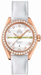 Omega Watches : 231.58.34.20.55.003 Mother Of Pearl Automatic Self Winding Women Watch