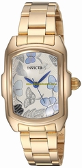 Invicta Watches : 23219 Silver Dial Stainless Steel Band Women Watch