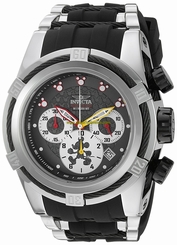 Invicta Watches : 23236 Disney Limited Edition Chronograph Date Black Silicone Men Watch