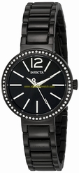 Invicta Watches : 23269 Black Quartz Women Watch