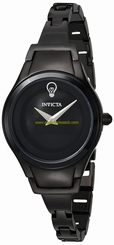 Invicta Watches : 23272 Black Dial Stainless Steel Band Women Watch