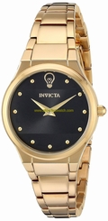 Invicta Watches : 23279 Black Quartz Women Watch