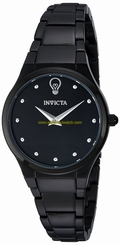 Invicta Watches : 23280 Black Quartz Women Watch