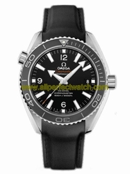 Omega Watches : 232.32.42.21.01.003 42mm Automatic Chronometer Planet Ocean Black Dial Stainless Steel Case With Black Rubber Strap Men Watch