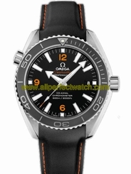 Omega Watches : 232.32.42.21.01.005 42mm Automatic Chronometer Planet Ocean Black Dial Stainless Steel Case With Black Rubber Strap Men Watch