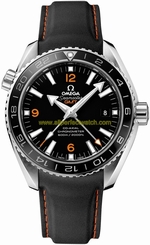 Omega Watches : 232.32.44.22.01.002 Automatic Chronometer Planet Ocean GMT 600M Black Rubber Men Watch