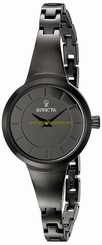 Invicta Watches : 23319 Black Dial Stainless Steel Band Women Watch
