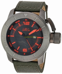 Invicta Watches : 23435 Quartz Analog Date Green Nylon Men Watch