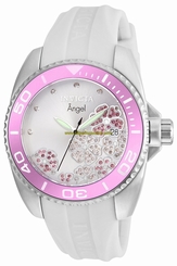 Invicta Watches : 23486 Silver Dial Uni-directional Rotating Stainless Steel With A Pi Band Men Watch