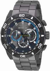 Invicta Watches : 23517 Grey Dial Titanium Band Men Watch