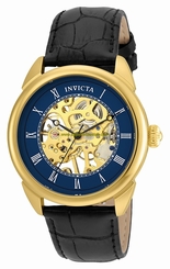 Invicta Watches : 23536 Blue Skeleton Hand Wind Men Watch