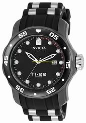 Invicta Watches : 23557 Black Dial Calendar Men Watch