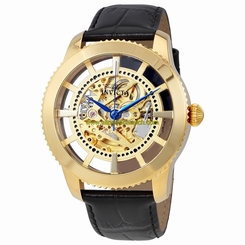 Invicta Watches : 23638 White (gold Skeleton) Automatic Men Watch