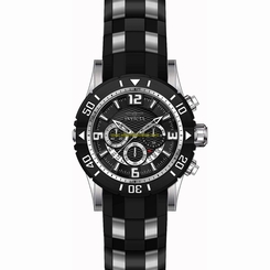 Invicta Watches : 23696 Black Quartz Men Watch
