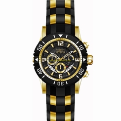 Invicta Watches : 23702 Black Quartz Men Watch